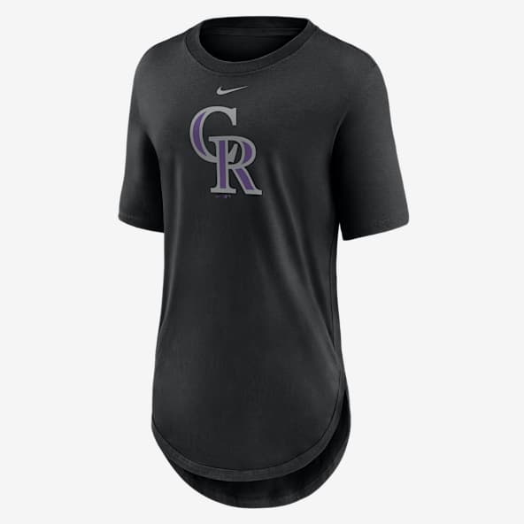 売れ筋商品|||ナイキ カットソー トップス レディース Women's Black Colorado Rockies Authentic Collection Velocity Performance T-Shirt Black Nike Colorado Rockies Logo Fade High Neck Performance Tank